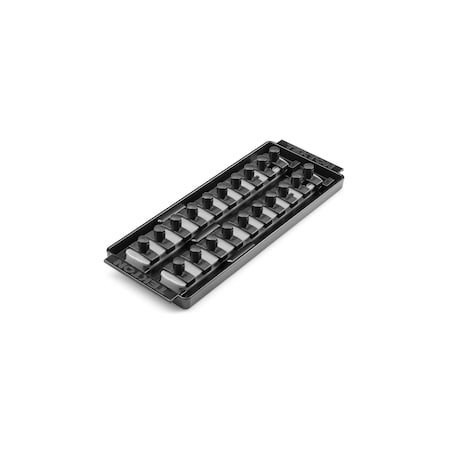 Tekton 20 Slot Universal Socket Organizer for 3/8 Inch Drive Sockets and Bit Sockets, - OST11320
